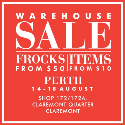 Perth Warehouse Sale
